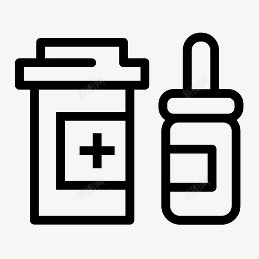 药品援助护理图标svg_新图网 https://ixintu.com 供应 医疗援助 护理 援助 药品 药房