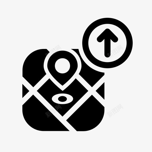 地图上传区域导航图标svg_新图网 https://ixintu.com pin 区域 地图上传 导航