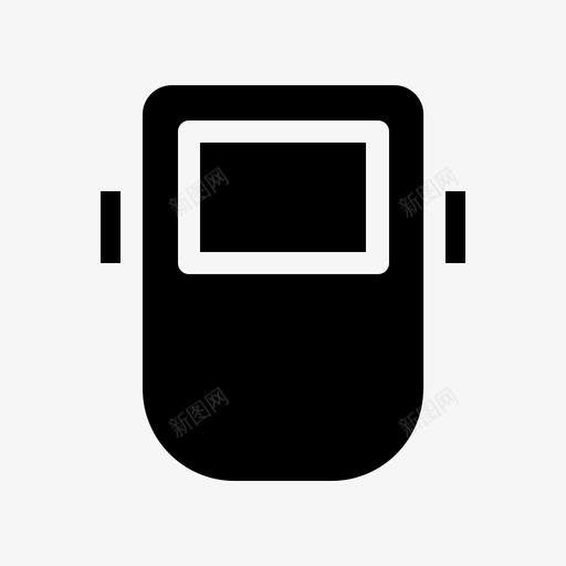 焊接面罩结构工具图标svg_新图网 https://ixintu.com 工具 焊接面罩 结构