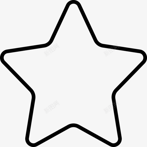 star星星svg_新图网 https://ixintu.com star星星 线性