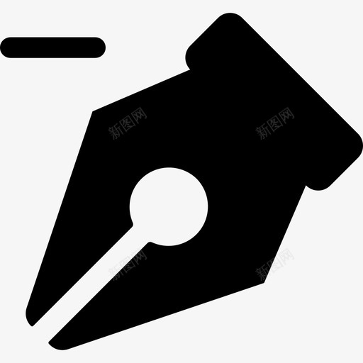笔图像编辑器工具图标svg_新图网 https://ixintu.com 图像编辑器工具 笔