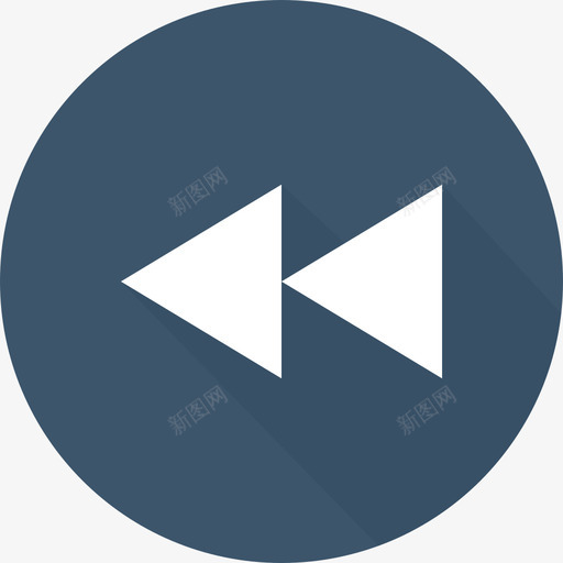 倒带彩色箭头集合填充图标svg_新图网 https://ixintu.com 倒带 填充 彩色箭头集合