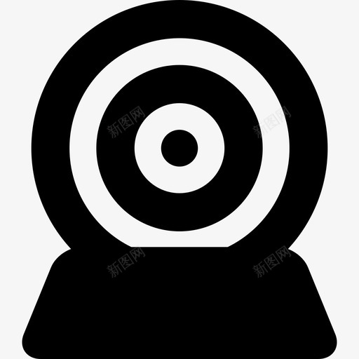 网络摄像头电脑视频设备图标svg_新图网 https://ixintu.com 电脑 网络摄像头 视频设备