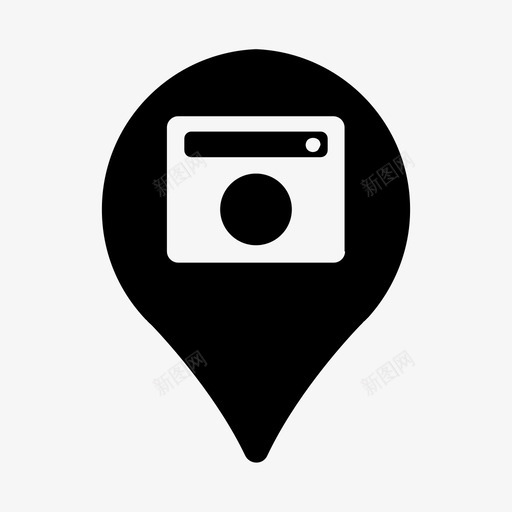 接入点摄像头互联网图标svg_新图网 https://ixintu.com 互联网 接入点 摄像头 摄像头字形