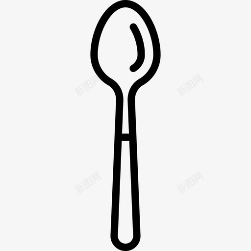 勺子烹饪线工艺线状图标svg_新图网 https://ixintu.com 勺子 烹饪线工艺 线状