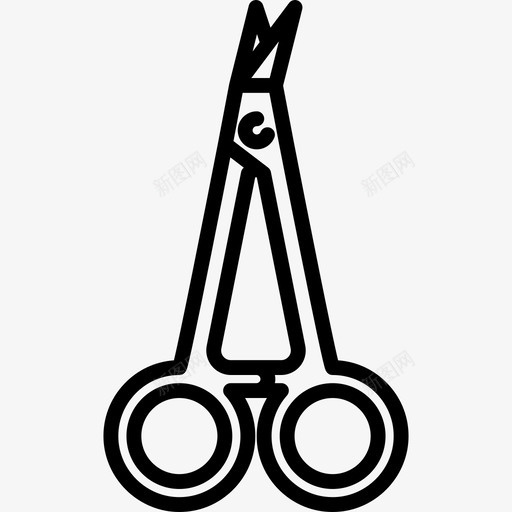 组织剪刀牙医工具和牙齿图标svg_新图网 https://ixintu.com 牙医工具和牙齿 组织剪刀