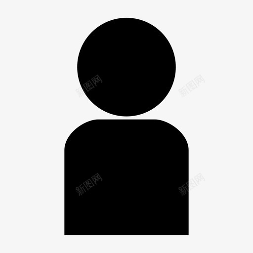 用户头像消费者图标svg_新图网 https://ixintu.com 个人资料 头像 开发用户界面字形图标 消费者 用户 穿戴者 网页设计