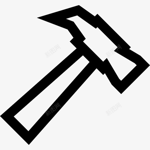 锤子实用程序概述图标svg_新图网 https://ixintu.com 设计实用程序概述 锤子