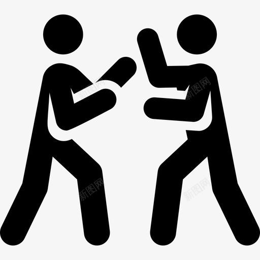 拳击奥运会运动员满员图标svg_新图网 https://ixintu.com 奥运会运动员 拳击 满员
