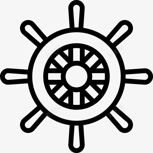 赫尔姆海上度假直系图标svg_新图网 https://ixintu.com 海上度假 直系 赫尔姆