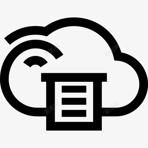 谷歌云打印标志谷歌服务线图标svg_新图网 https://ixintu.com 标志 谷歌云打印 谷歌服务线