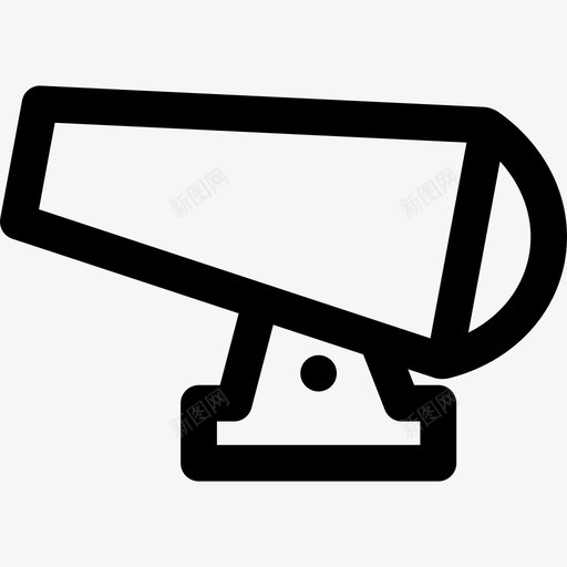 大炮武器马戏团的直线图标svg_新图网 https://ixintu.com 大炮 武器 马戏团的直线