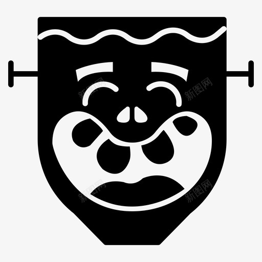 搞笑的弗兰肯斯坦人物怪物图标svg_新图网 https://ixintu.com 万圣节人物可爱的怪物 人物 怪物 搞笑的弗兰肯斯坦