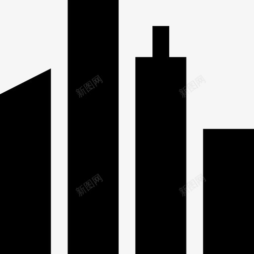 城市景观实心城市元素填充图标svg_新图网 https://ixintu.com 城市景观 填充 实心城市元素