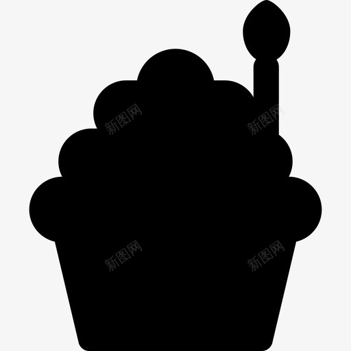 蛋糕食物生日快乐图标svg_新图网 https://ixintu.com 生日快乐 蛋糕 食物