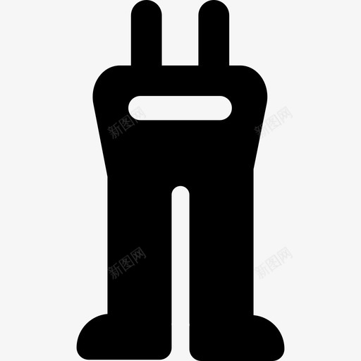 钓鱼工装裤时尚图标svg_新图网 https://ixintu.com 时尚 钓鱼工装裤