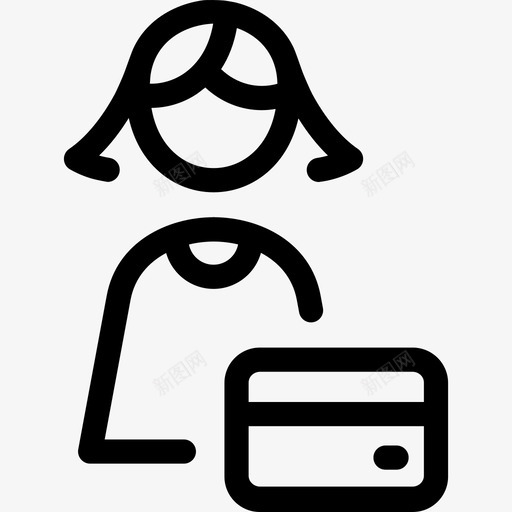 银行职员工人和专业人士直系图标svg_新图网 https://ixintu.com 工人和专业人士 直系 银行职员