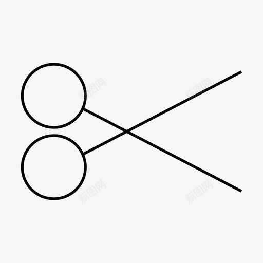 剪刀裁剪剪切图标svg_新图网 https://ixintu.com 修剪 剪刀 剪切 用户界面 网络 裁剪