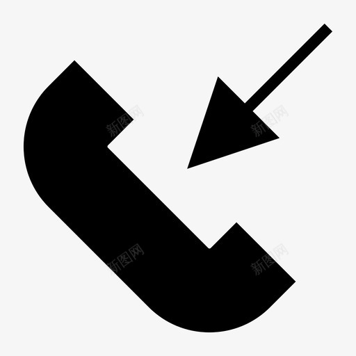 通话收入通话联系人图标svg_新图网 https://ixintu.com 开发用户界面字形图标 电话 网页设计 联系人 通话 通话收入