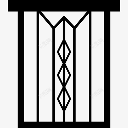 窗户建筑物窗户和阳台图标svg_新图网 https://ixintu.com 建筑物 窗户 窗户和阳台