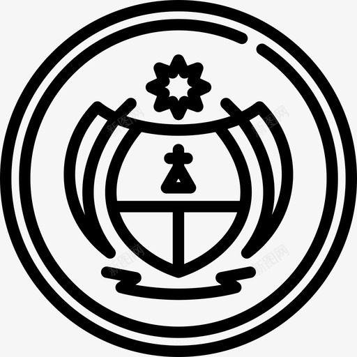 瑙鲁澳元大洋洲货币直系图标svg_新图网 https://ixintu.com 大洋洲货币 瑙鲁澳元 直系