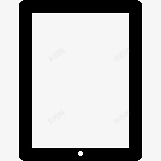 IPad科技电子设备图标svg_新图网 https://ixintu.com IPad 电子设备 科技