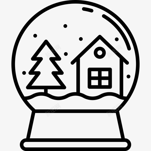 圣诞舞会科技冬季和圣诞节图标svg_新图网 https://ixintu.com 冬季和圣诞节 圣诞舞会 科技
