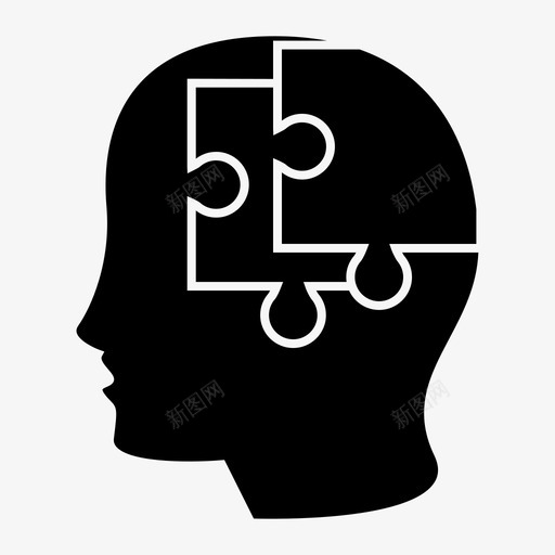 想法谜题思考图标svg_新图网 https://ixintu.com 学校 思考 想法 谜题