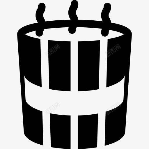 桑拿桶休闲胜地图标svg_新图网 https://ixintu.com 休闲胜地 桑拿桶