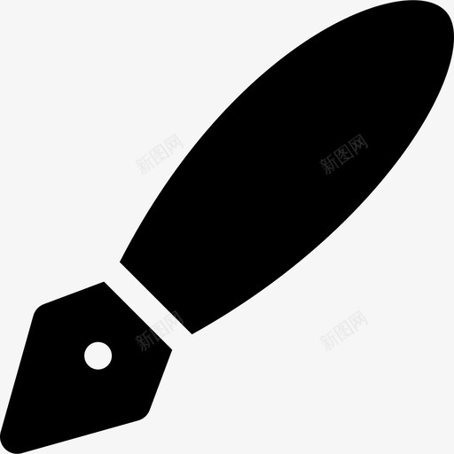 笔学校元素图标svg_新图网 https://ixintu.com 学校元素 笔