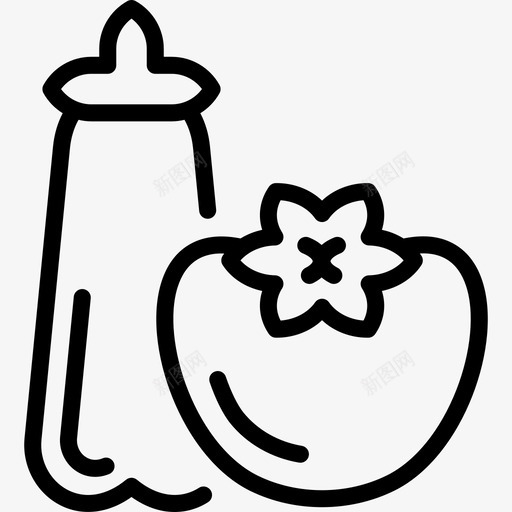 蔬菜超市生产线工艺线状图标svg_新图网 https://ixintu.com 线状 蔬菜 超市生产线工艺