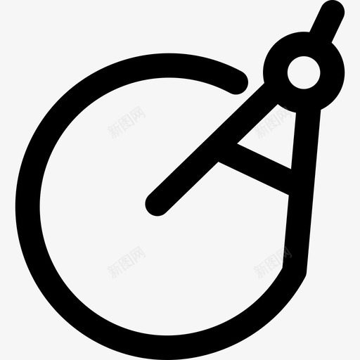 罗盘圆形学校图标svg_新图网 https://ixintu.com 圆形学校 罗盘