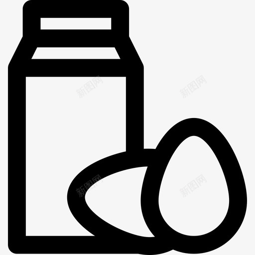 配料烘焙线性图标svg_新图网 https://ixintu.com 烘焙线性 配料