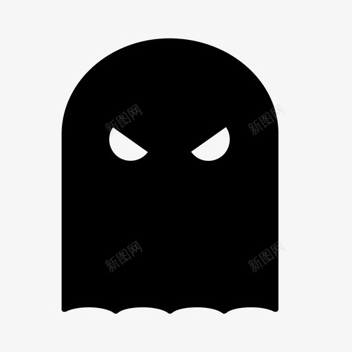 愤怒的幽灵死亡食尸鬼图标svg_新图网 https://ixintu.com 幽灵 愤怒的幽灵 死亡 灵魂 食尸鬼
