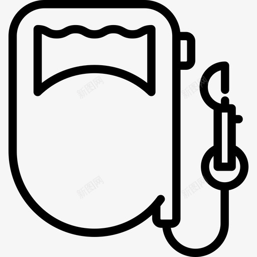 皮带宠物店线性图标svg_新图网 https://ixintu.com 宠物店线性 皮带