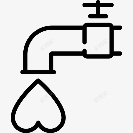 水生态线工艺线状图标svg_新图网 https://ixintu.com 水 生态线工艺 线状