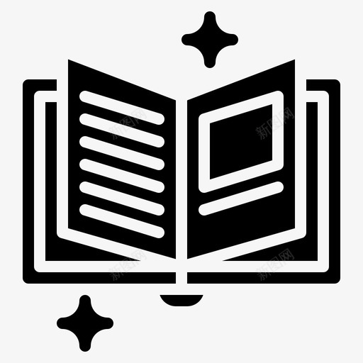 书教育读书图标svg_新图网 https://ixintu.com 书 教育 美术扎实 读书