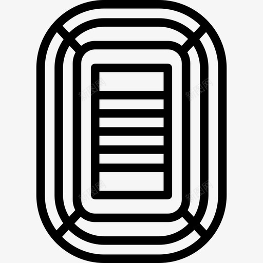 美式足球场建筑美式足球直线图标svg_新图网 https://ixintu.com 建筑 美式足球场 美式足球直线