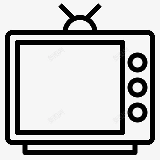 电视计算机设备图标svg_新图网 https://ixintu.com 技术 用户体验 用户界面 电视 计算机 设备 设备和技术