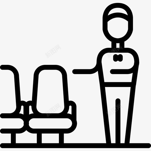 引座员人员灯光摄像机动作图标svg_新图网 https://ixintu.com 人员 引座员 灯光摄像机动作