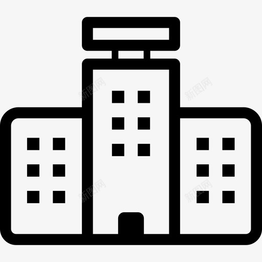 医院医学科学和医学图标svg_新图网 https://ixintu.com 医学 医院 科学和医学