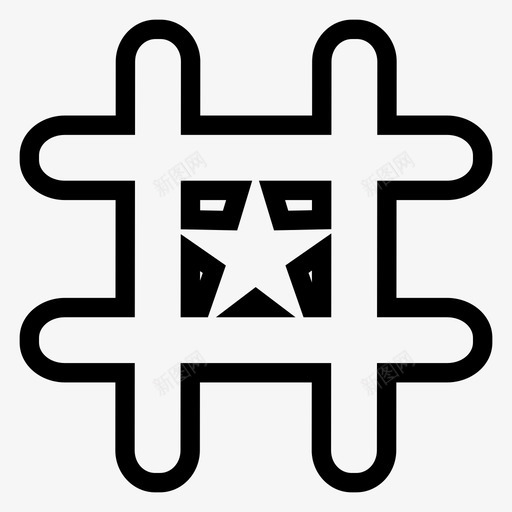 趋势主题标签图标svg_新图网 https://ixintu.com 标签 趋势主题
