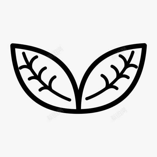 叶图标秋天自然svg_新图网 https://ixintu.com 叶图标 春天 植物 秋天 自然