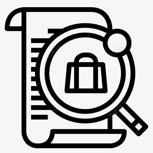 产品搜索查找放大图标svg_新图网 https://ixintu.com 产品搜索 放大 查找 网上购物