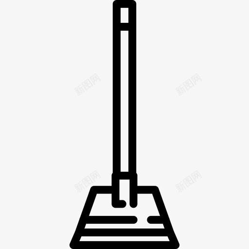 簸箕家居用品线工艺线状图标svg_新图网 https://ixintu.com 家居用品线工艺 簸箕 线状