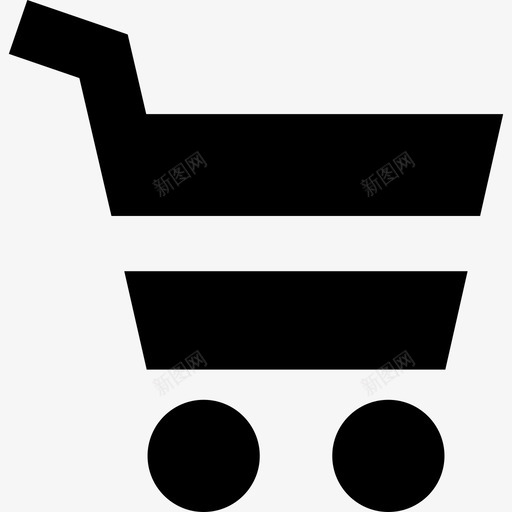 购物车商业购物元素图标svg_新图网 https://ixintu.com 商业 购物元素 购物车