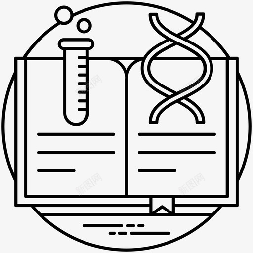 科学书籍研究论文科学期刊图标svg_新图网 https://ixintu.com 研究论文 科学书籍 科学技术线图标 科学期刊