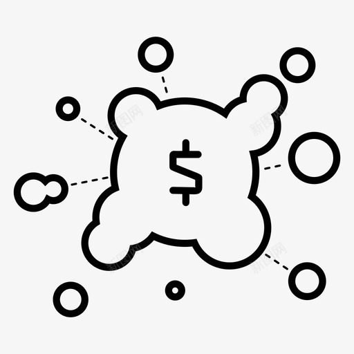 众筹融资筹资图标svg_新图网 https://ixintu.com 众筹 创业 筹资 融资
