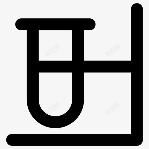 试管加粗轮廓医疗元素2加粗圆形图标svg_新图网 https://ixintu.com 加粗圆形 加粗轮廓医疗元素2 试管