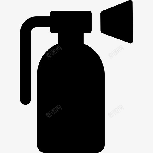 灭火器保安公共服务填充物图标svg_新图网 https://ixintu.com 保安 公共服务填充物 灭火器